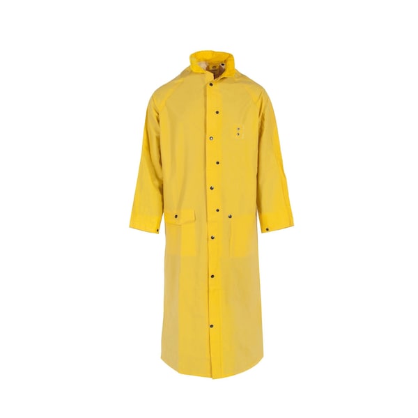 Neese Outerwear Economy Series 60" Rain Coat-Yel-S 10179-31-1-YEL-S - main
